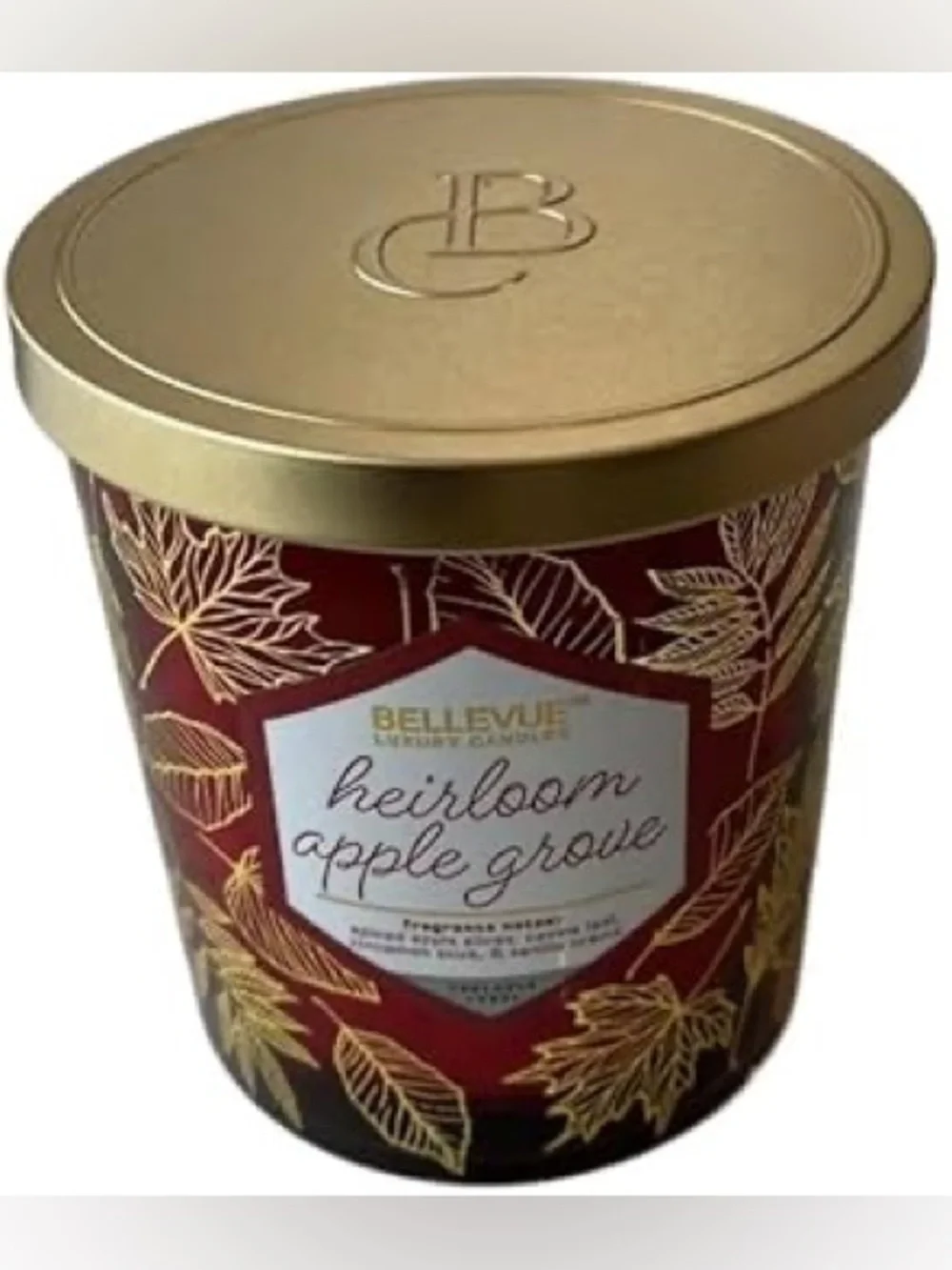 Bellevue Luxury Candles, 4 Soy Blend Candles 12 oz Each new